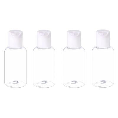 4 Reiseflaschen à 75 ml mit Kappe